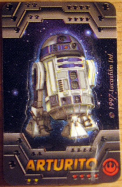 R2, aquí "Arturito", fue la número 1 de las 30 figuras.